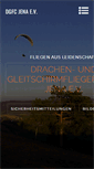 Mobile Screenshot of dgfc-jena.de